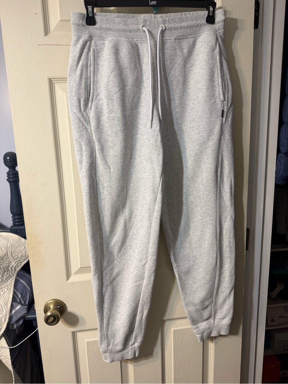 Men's CSG Light Gray Fleece Jogger Pants